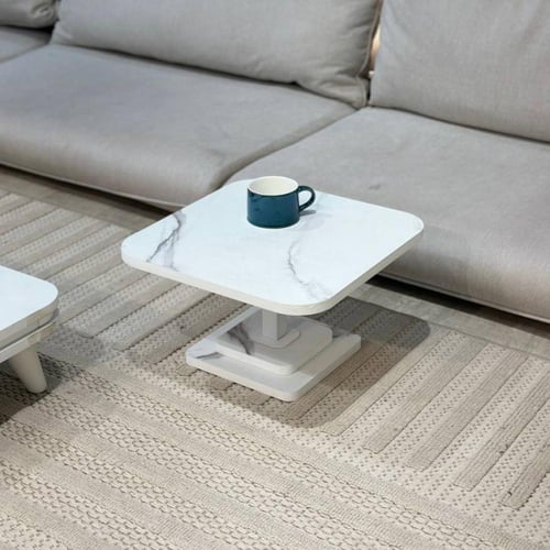 طقم طاولات ارضي مع 4 خدمة