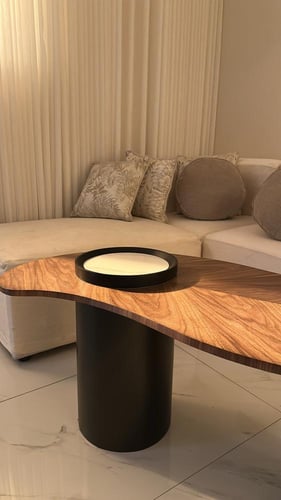 طاولة ضيافة سطح قشرة جوز الهند tl