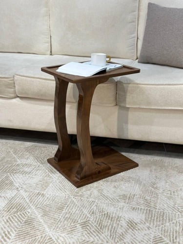 طاولة خدمة خشب قشرة جوز الهند بتصميم مودرن(TL)