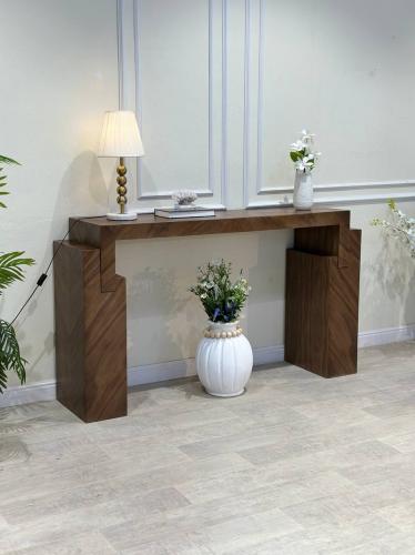 كونسول مدخل بقشرة الجوز – فخامة فاخرة!