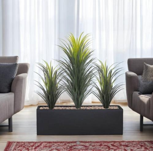 صبار وسط 3فروع حوض مستطيل فيبر