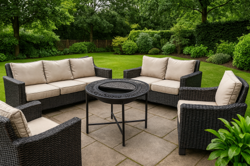 منقل شوي حديد شكل دائري *winter