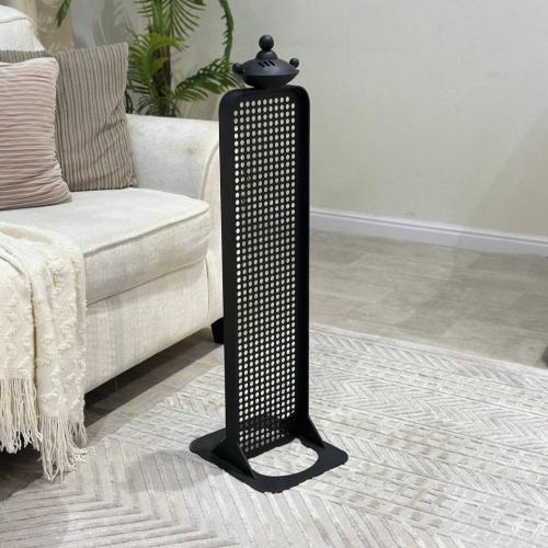 مبخرة حديد أسود بتصميم مودرن