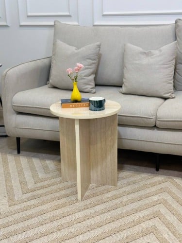 طاولة جانبية بديل الرخام