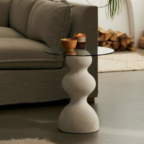 طاولة جانبية شكل كور مقاس 50 سم (MG)