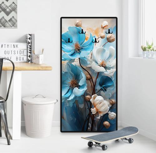 لوحة ديكور مع علاقة عبايات طباعة كانفس مقاس 150*75...