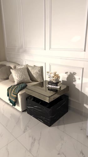 طاولة جانبية بديل رخام