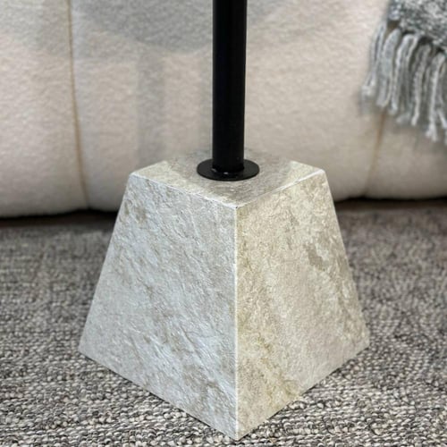 طاولة خدمة دائري بديل رخام