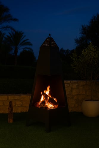 منقل شوي شكل هرم *winter