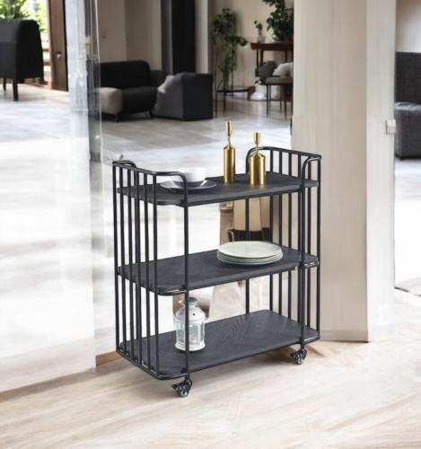 عربية تقديم خشب ثلاثه ادوار