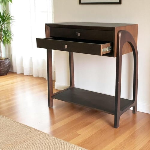 مدخل خشب قشرة جوز الهند مع 2 أدراج - بتصميم أنيق و...