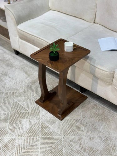 طاولة خدمة خشب قشرة جوز الهند بتصميم مودرن(TL)