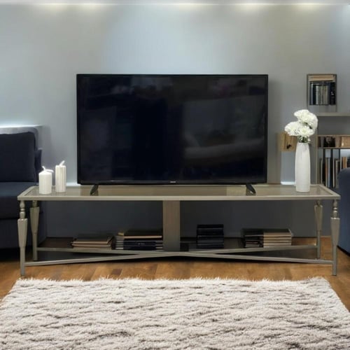 طاولة بلازما سطح زجاج 180 سم