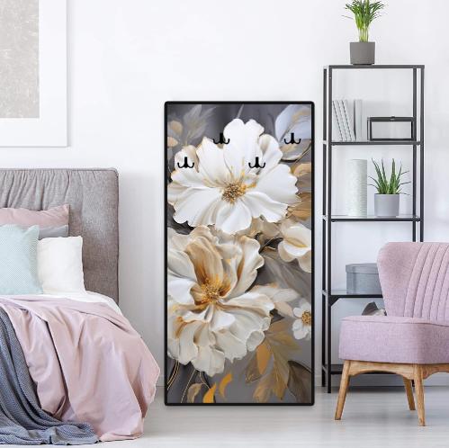 لوحة ديكور مع علاقة عبايات طباعة كانفس مقاس 150*75...