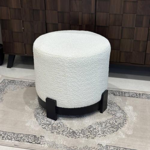 كرسي بوف بوكليه خشب لون اسود