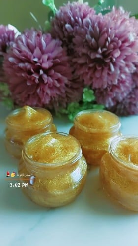 ماسك الذهب كولاجين طبيعي للوجة