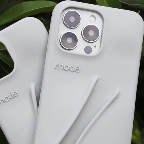 Rhode phone case رمادي