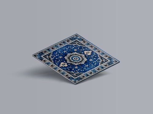 حاملة اكواب على شكل سجاده