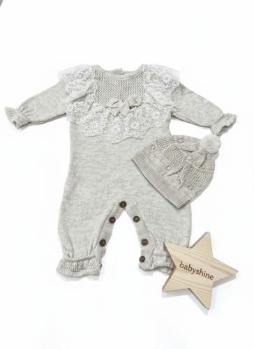 افرول تريكو بناتي مع طاقية الوان متعددة مقاسات متع...