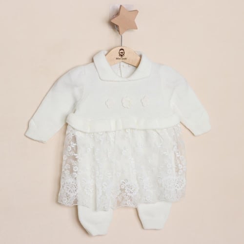 ميني جنتل طقم أفرول بناتي قماش تريكو - 5 قطع - من...