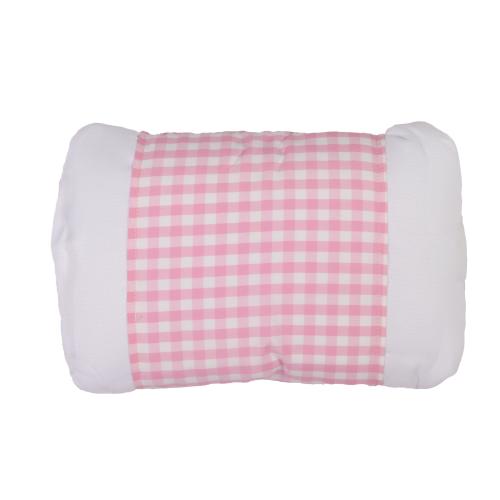 وسادة مواليد بيبي شاين مستطيلة بنقشة مربعات من الو...