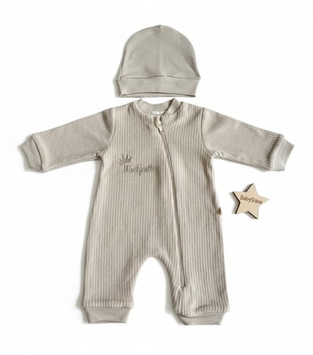 افرول مع طاقية الوان متعددة حتى عمر شهرين