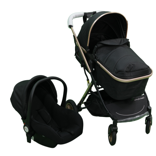 بيبي شاين عربية أطفال مع كرسي سيارة