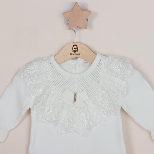 ميني جنتل طقم أفرول تريكو 5 قطع من 0-3 أشهر الوان...