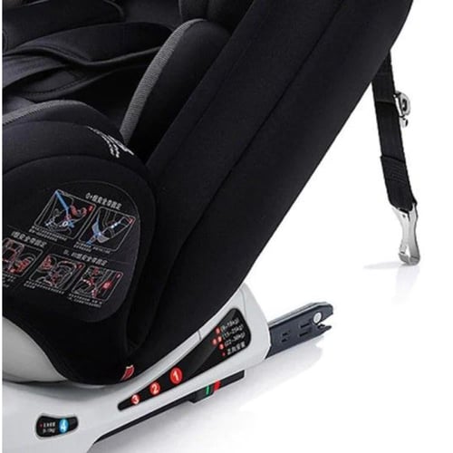 كرسي سيارة للأطفال والرضع مع توسيد معزز للرأس والج...
