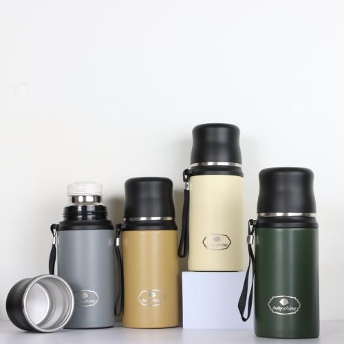 ترمس اطفال ستانلس ستيل حافظ للحرارة والبرودة - 600...