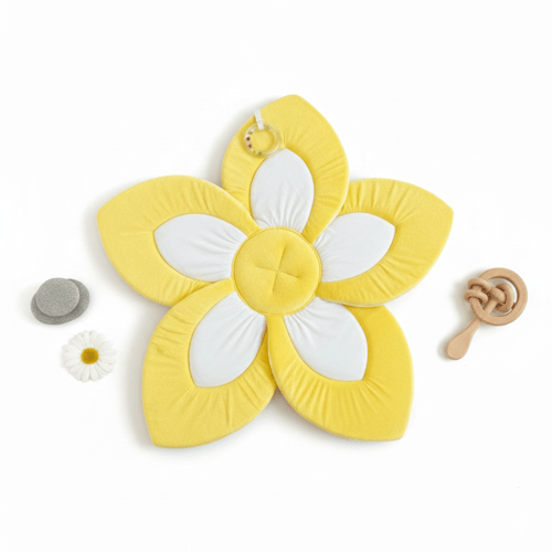 دعامة استحمام بتصميم وردة الوان متعددة