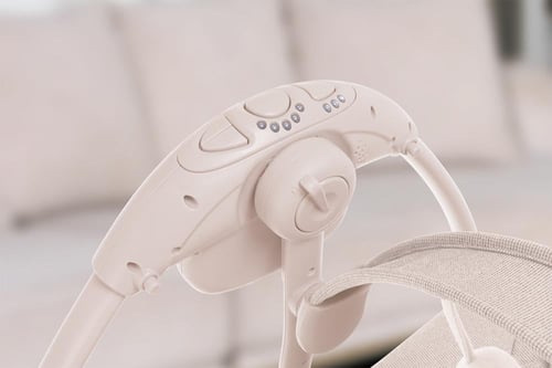 أرجوحة أطفال محمولة Mastela مع ألحان و5 سرعات – خف...