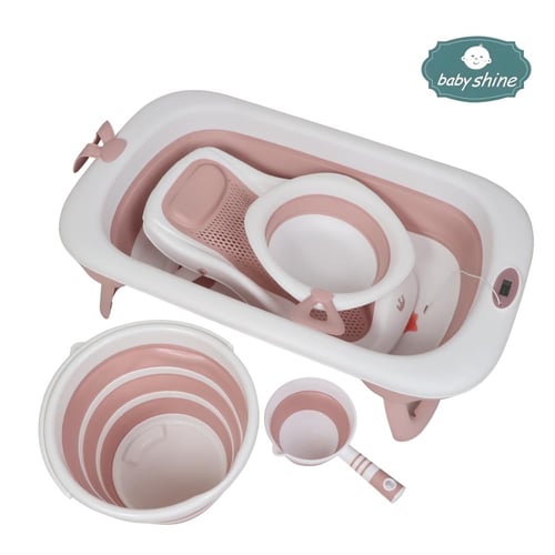 مجموعة استحمام الطفل خمس قطع الوان متعددة