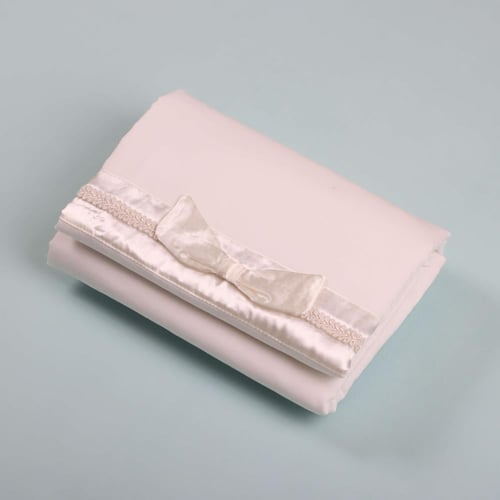 طقم استقبال بناتي ميني جنتل (مدس+ملف+أفرول+بيت رضا...