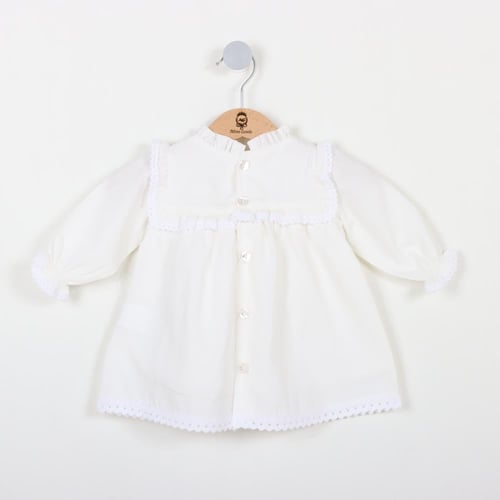 ميني جنتل فستان بيبي دول مع ربطة شعر بتصميم دانتيل...