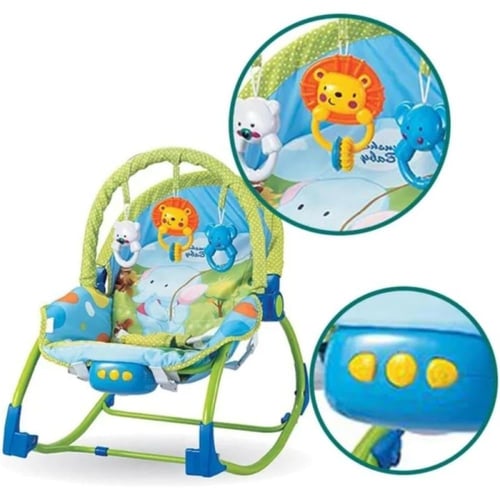 جلاسة مواليد قابلة للاهتزاز والثبات مع العاب وموسي...