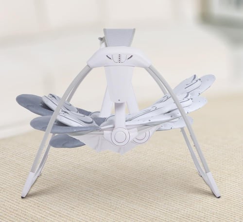 أرجوحة أطفال محمولة Mastela مع ألحان و5 سرعات – خف...