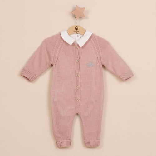 ميني جنتل أفرول تريكو بيبي للبنات بتصميم قطعة واحد...