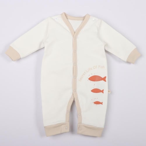 ميني جنتل طقم استقبال مواليد قطن