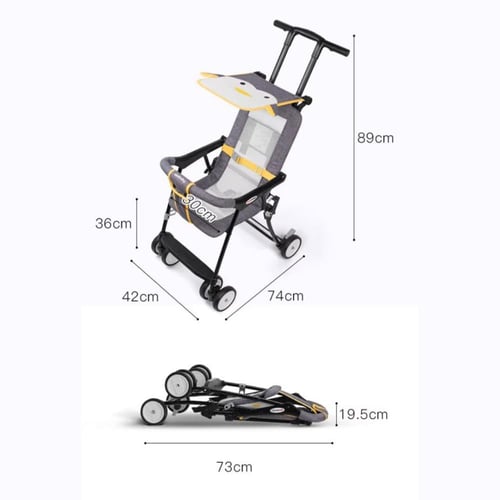 سي بيبي عربية أطفال خفيفة وعملية - مظلة