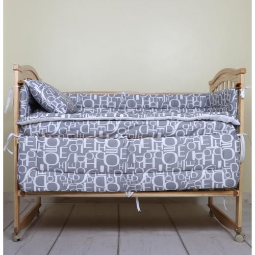 بيبي شاين مفرش حواجز قطن مع شرشف مطاط ولبادة فوق ا...