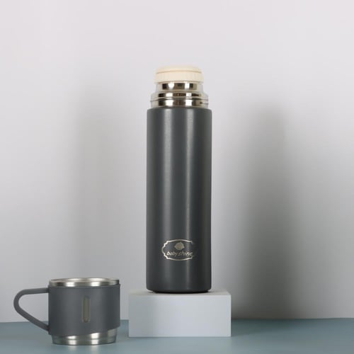 ترمس اطفال ستانلس ستيل حافظ للحرارة والبرودة مقاوم...