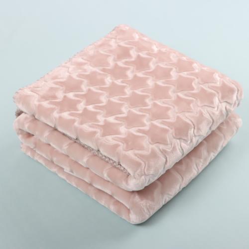 بيبي شاين بطانية أطفال ناعمة وخفيفة الوزن بنقشة نج...