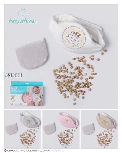 بيبي شاين حزام المغص للاطفال الوان متعددة