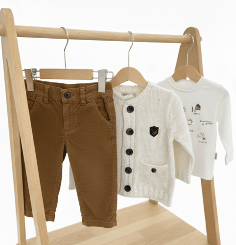 طقم مواليد ولادي 3 قطع مقاسات حتى عمر سنتين الوان...