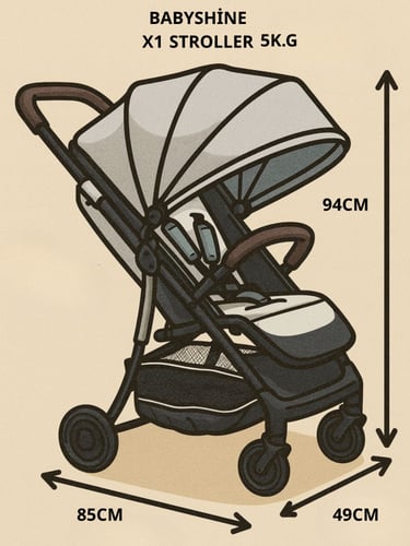 عربية X1 خفيفة وعملية - للسفر