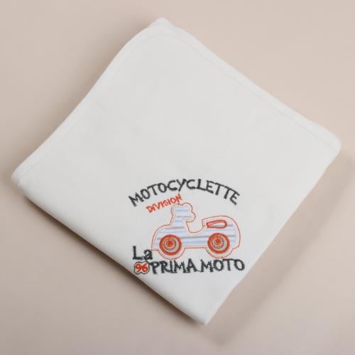 بيبي شاين مهاد مواليد مطرز قطن برسمة سيارة - 95x85...