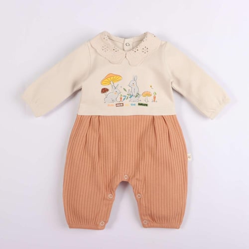 ميني جنتل طقم مواليد قطن للبنات - 6 قطع - من الولا...