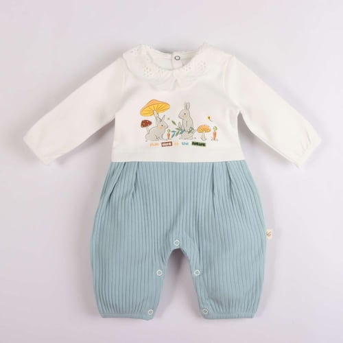 ميني جنتل طقم مواليد قطن للبنات - 6 قطع - من الولا...