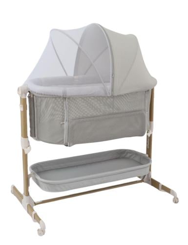 سرير نكست تو مي next to me بتصميم جانبي مفتوح وشبك...